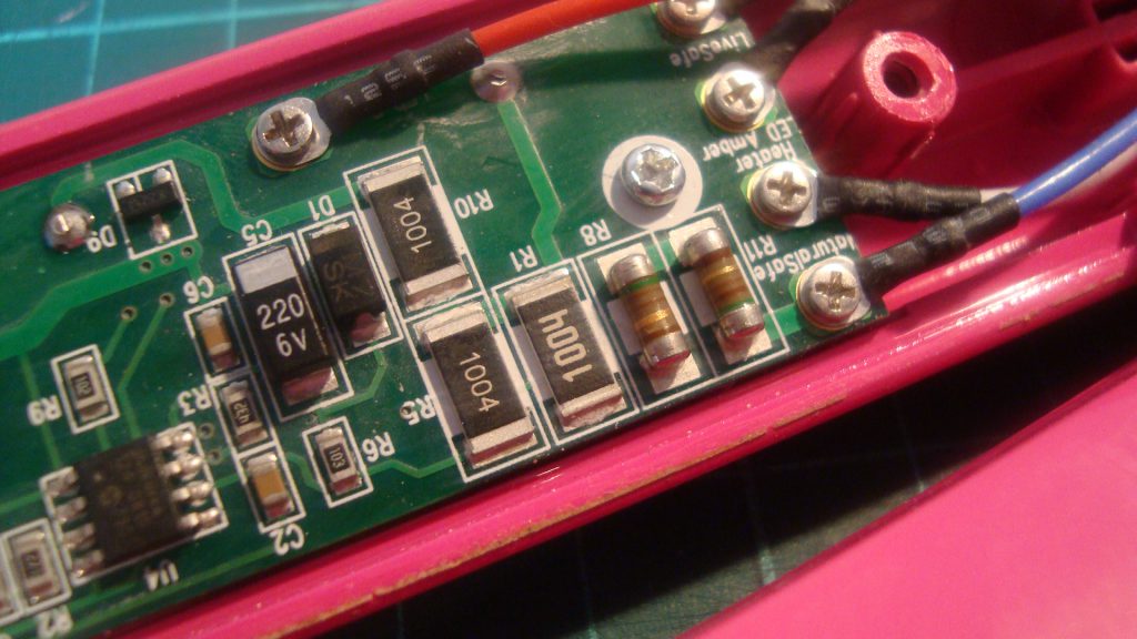 R11 and R8 GHD resistors